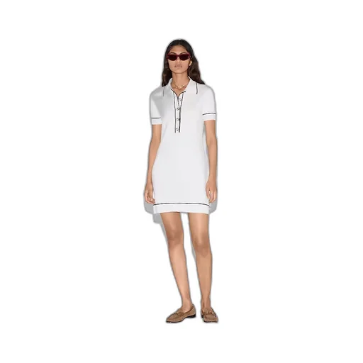 Fine Wool Polo Dress