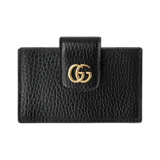 Gg Marmont Snap Button Card Case