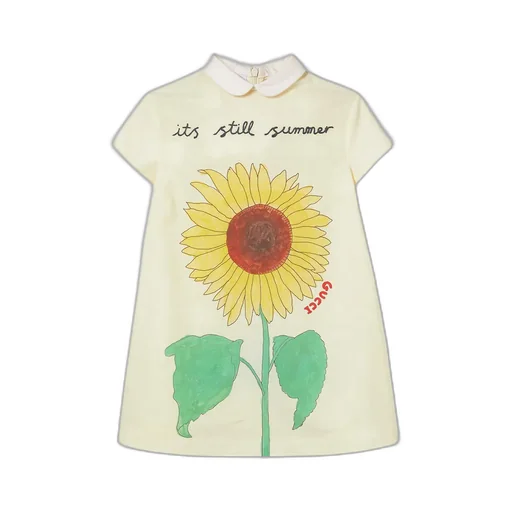 Children's Printed Cotton Dress