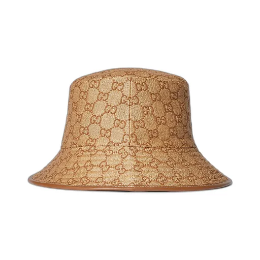 Gg Straw Bucket Hat