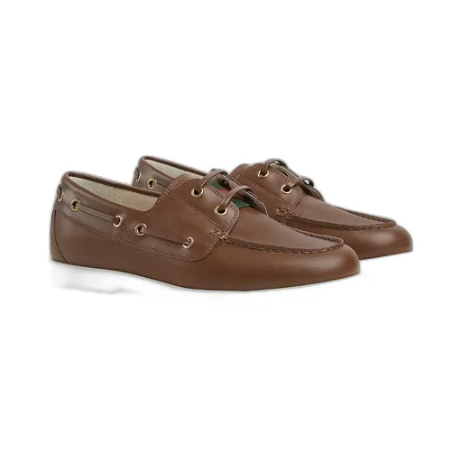Children's Boat Shoe With Web