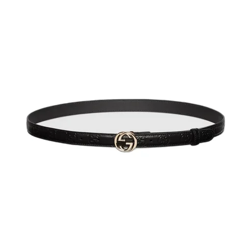 Belt With Interlocking G Buckle