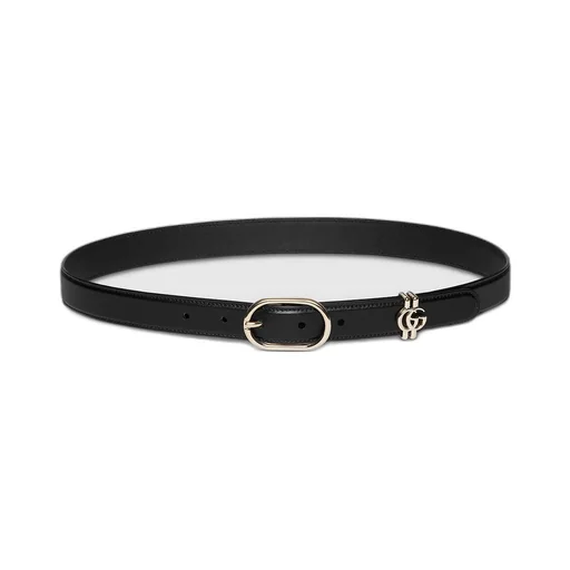 Belt With Oval Buckle