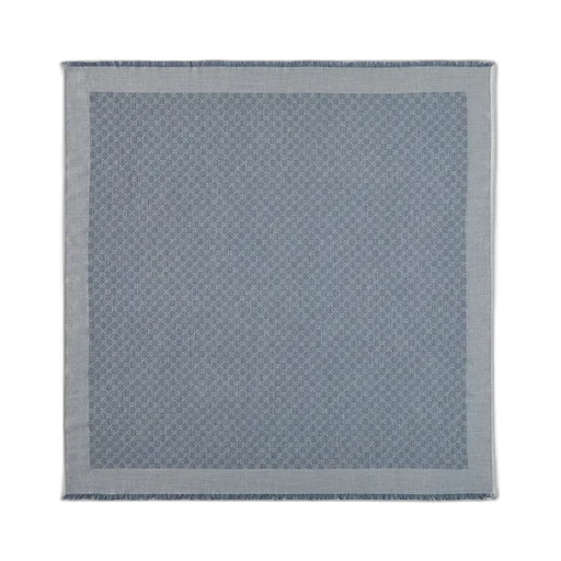 Gg Denim-Effect Shawl