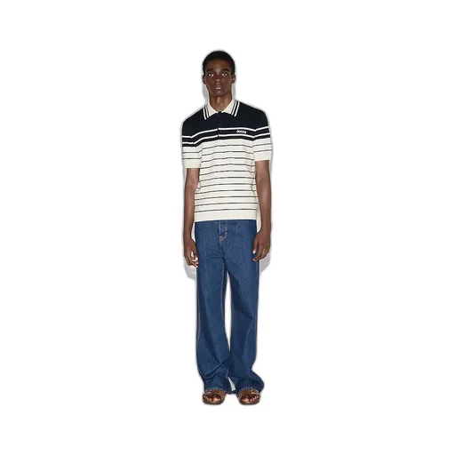 Cotton Polo Shirt With Embroidery