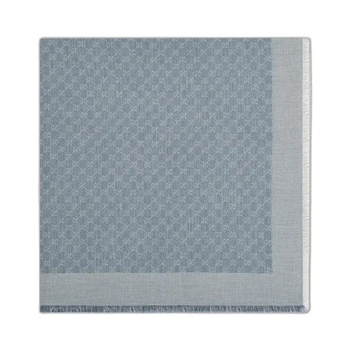 Gg Denim-Effect Shawl