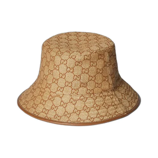 Gg Straw Bucket Hat