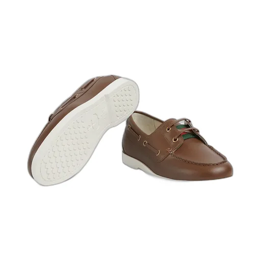 Children's Boat Shoe With Web