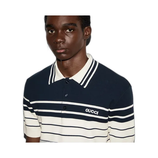 Cotton Polo Shirt With Embroidery