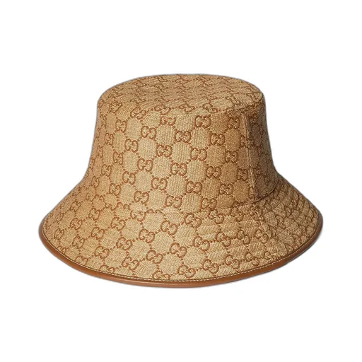 Gg Straw Bucket Hat