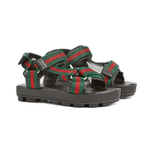 Children's Sandal With Web