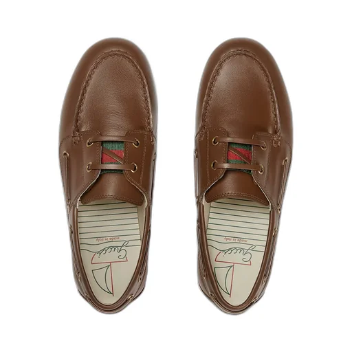 Children's Boat Shoe With Web