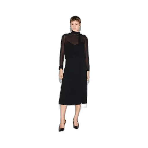 Light Viscose Sable Skirt