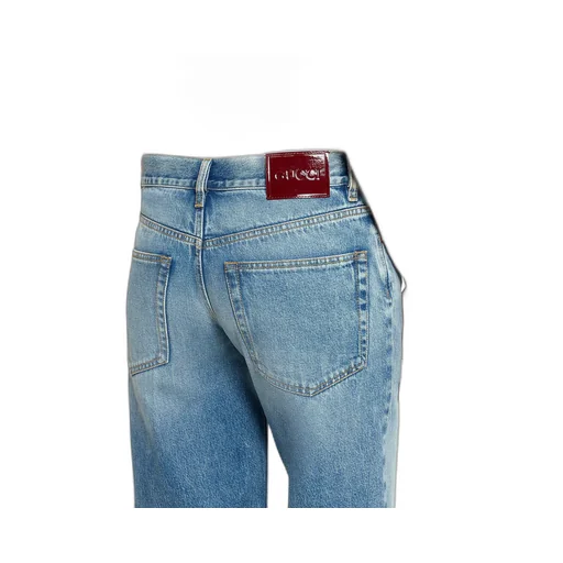 Straight Fit Denim Pants