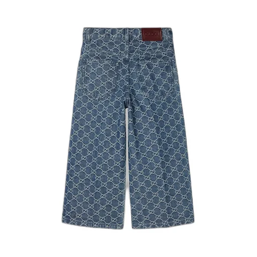 Children's Gg Denim Pants