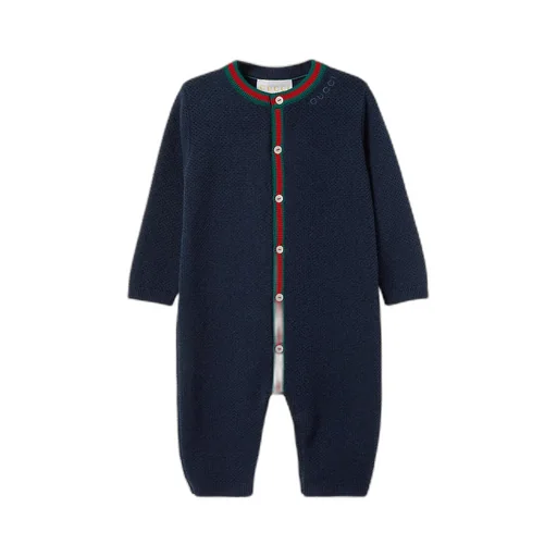 Baby Cotton One-Piece With Embroidery