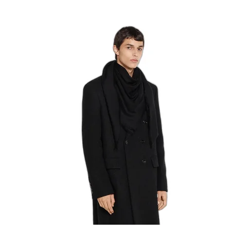 Gg Wool And Silk Jacquard Shawl