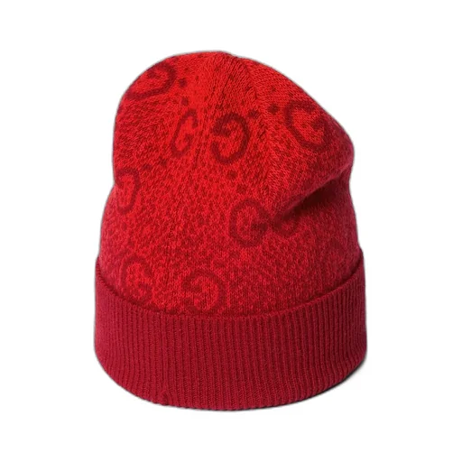 Children's Gg Wool Jacquard Hat