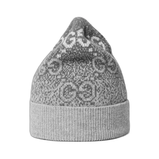 Children's Gg Wool Jacquard Hat