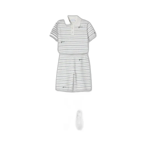 Children's Striped Cotton Polo Shirt