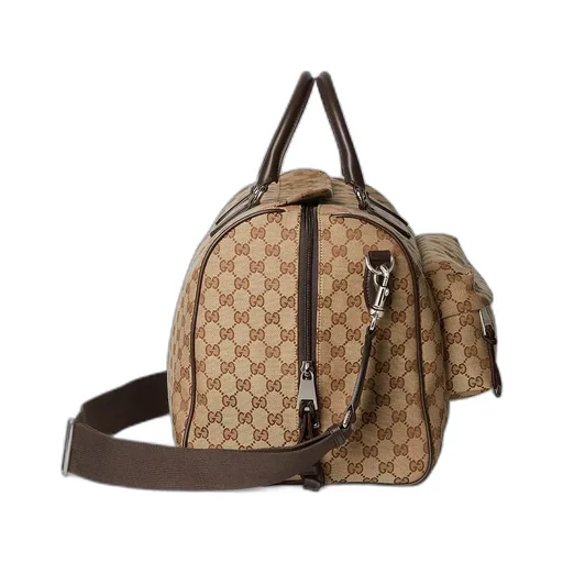 Gg Canvas Medium Duffle Bag