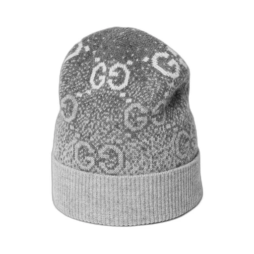Children's Gg Wool Jacquard Hat