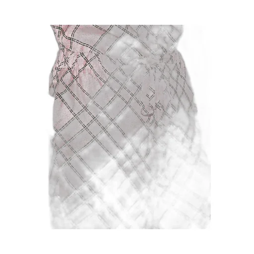 Printed Silk Twill Trousers