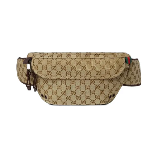 Gg Canvas Large Belt Bag