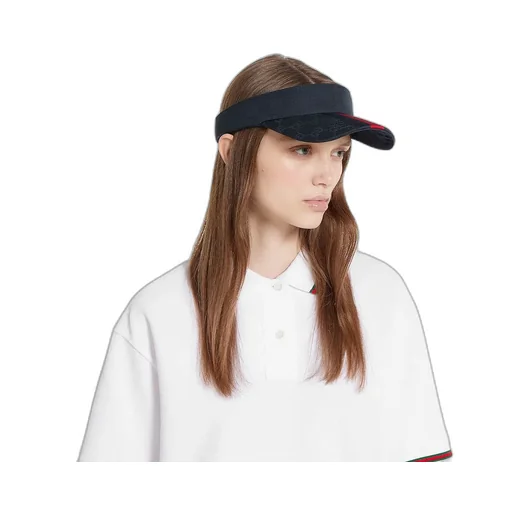 Gg Canvas Visor With Web