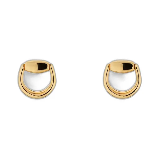 Gucci Horsebit 18K Stud Earrings