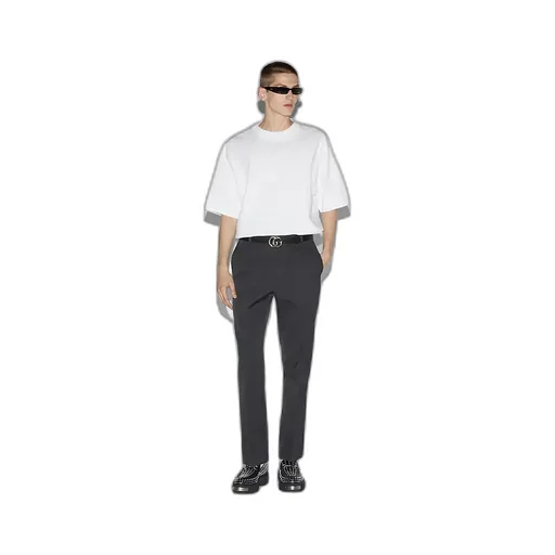 Cotton Jersey T-Shirt With Embroidery