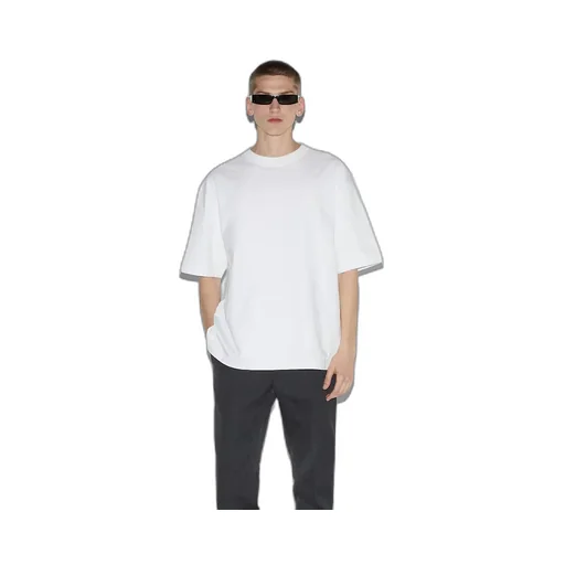 Cotton Jersey T-Shirt With Embroidery