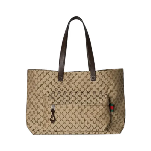Gg Canvas Maxi Tote Bag