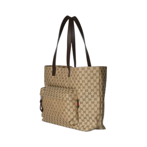 Gg Canvas Maxi Tote Bag