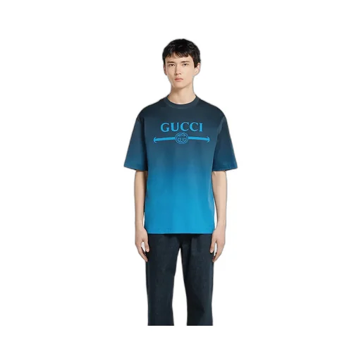 Technical Cotton Jersey T-Shirt With Print