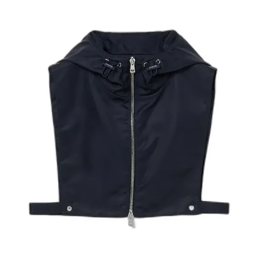 Nylon Twill Jacket With Patch