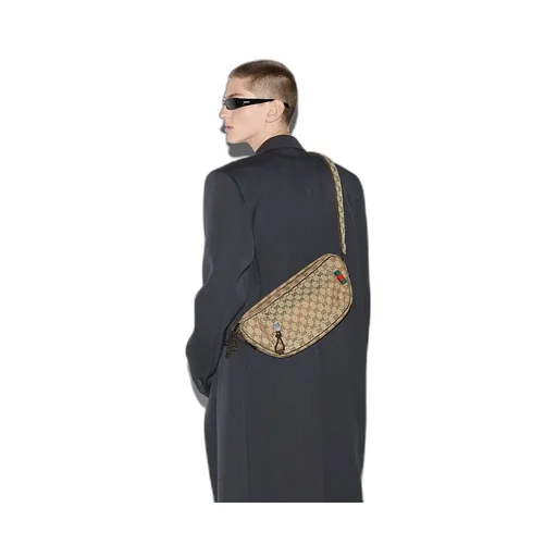 Gg Canvas Large Slingbag