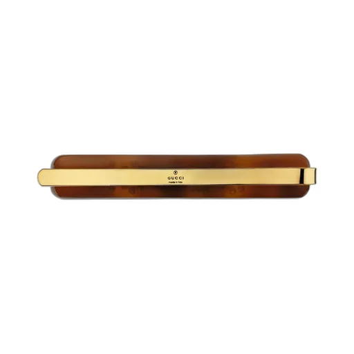 Hair Slide With Crystals Gucci