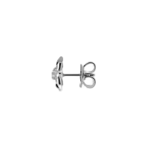 Gucci Flora 18K Diamond Stud Earrings