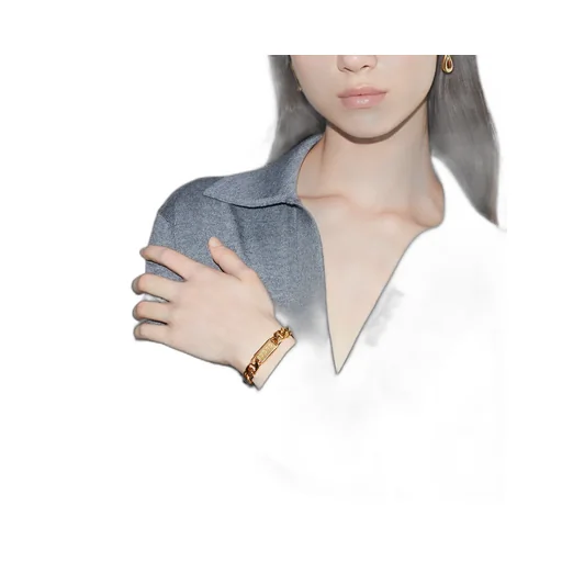 Chain Bracelet With Gucci Script Tag