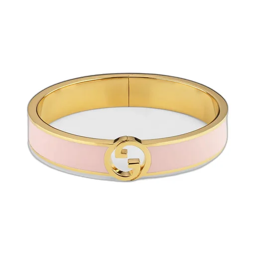 Gucci Blondie Enamel Cuff Bracelet