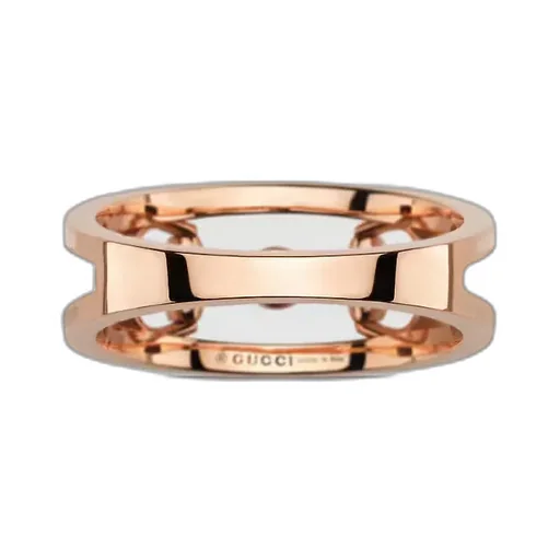 18K Horsebit Wide Diamond Ring
