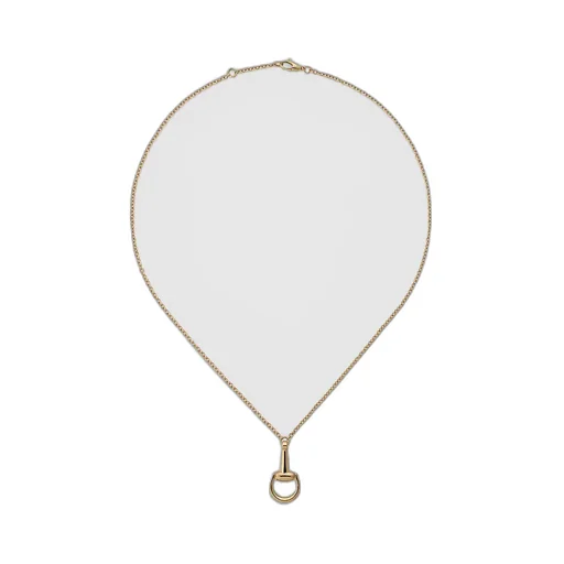 Gucci Horsebit 18K Chain Necklace