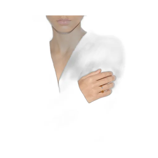 Gucci Blondie Crystal Ring