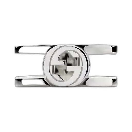 Gucci Interlocking Wide Ring