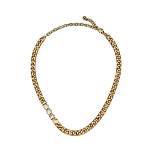Gucci Script Chain Necklace