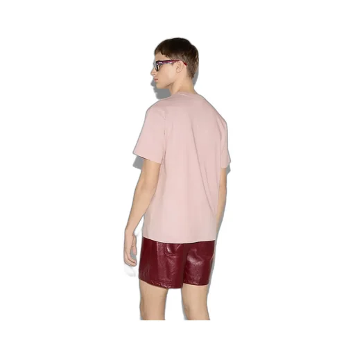 Cotton Jersey T-Shirt With Embroidery
