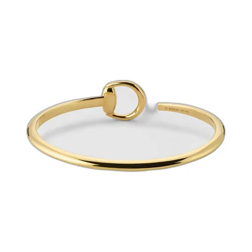 Gucci Horsebit 18K Bangle Bracelet