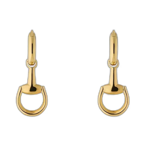 Gucci Horsebit 18K Earrings