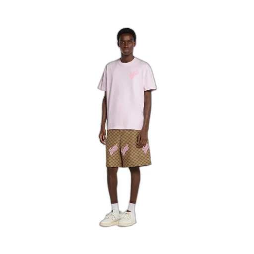 Cotton Jersey T-Shirt With Gucci Logo